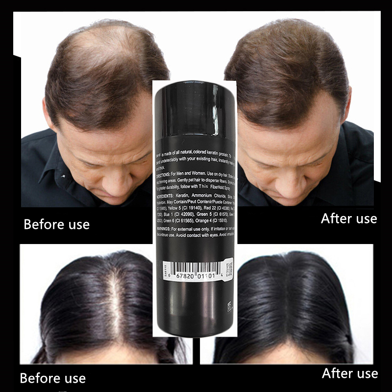 TOPPIK Hair Fibers Spray Keratin Instantly Thickening black Wig ...
