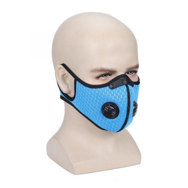 PM2.5 Masks Unisex Cotton Breath Valve PM2.5 Mouth Mask Anti-Dust Anti